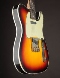 Fender Masterbuilt David Brown 1967 Tele Custom 3-Tone Sunburst/Relic