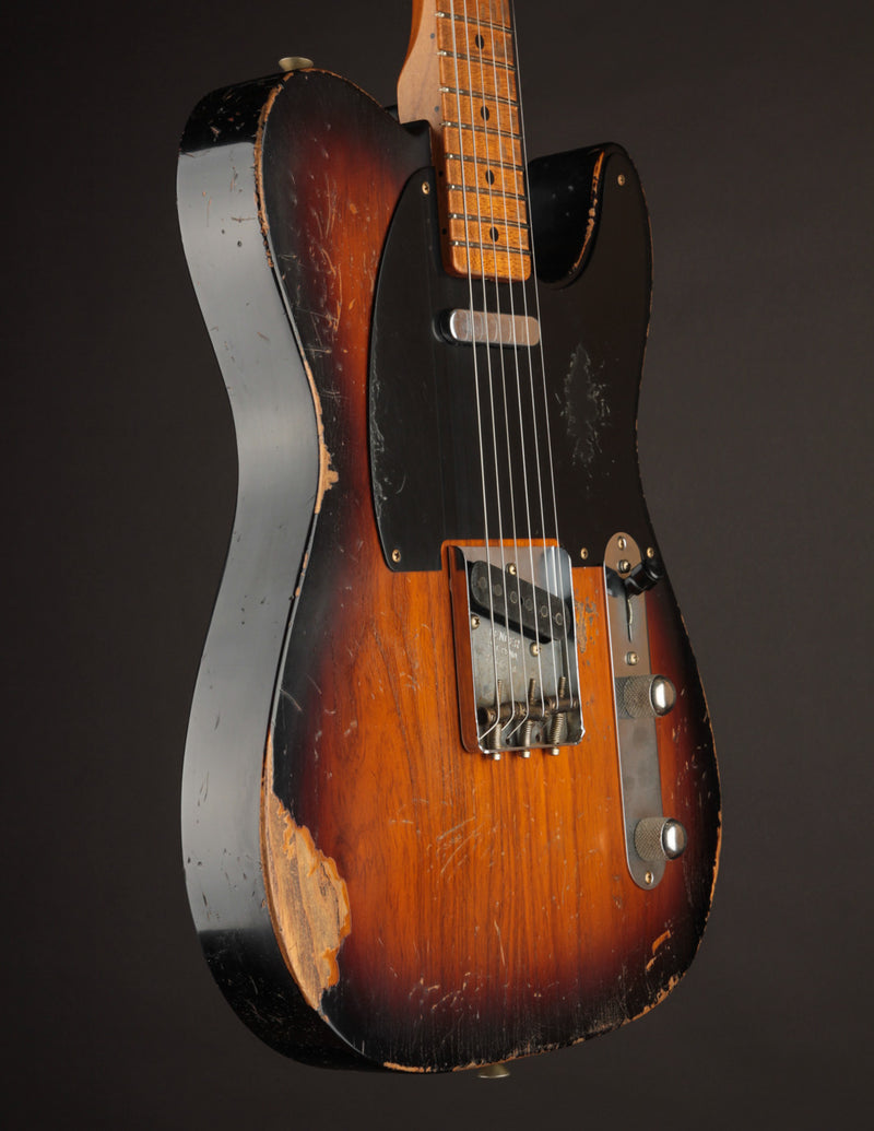 Fender Masterbuilt Greg Fessler 1955 Telecaster 2-Tone Sunburst/Relic