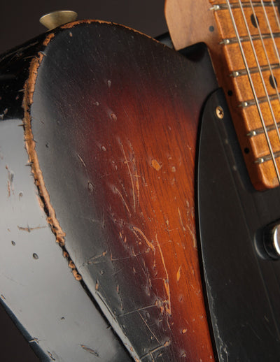 Fender Masterbuilt Greg Fessler 1955 Telecaster 2-Tone Sunburst/Relic