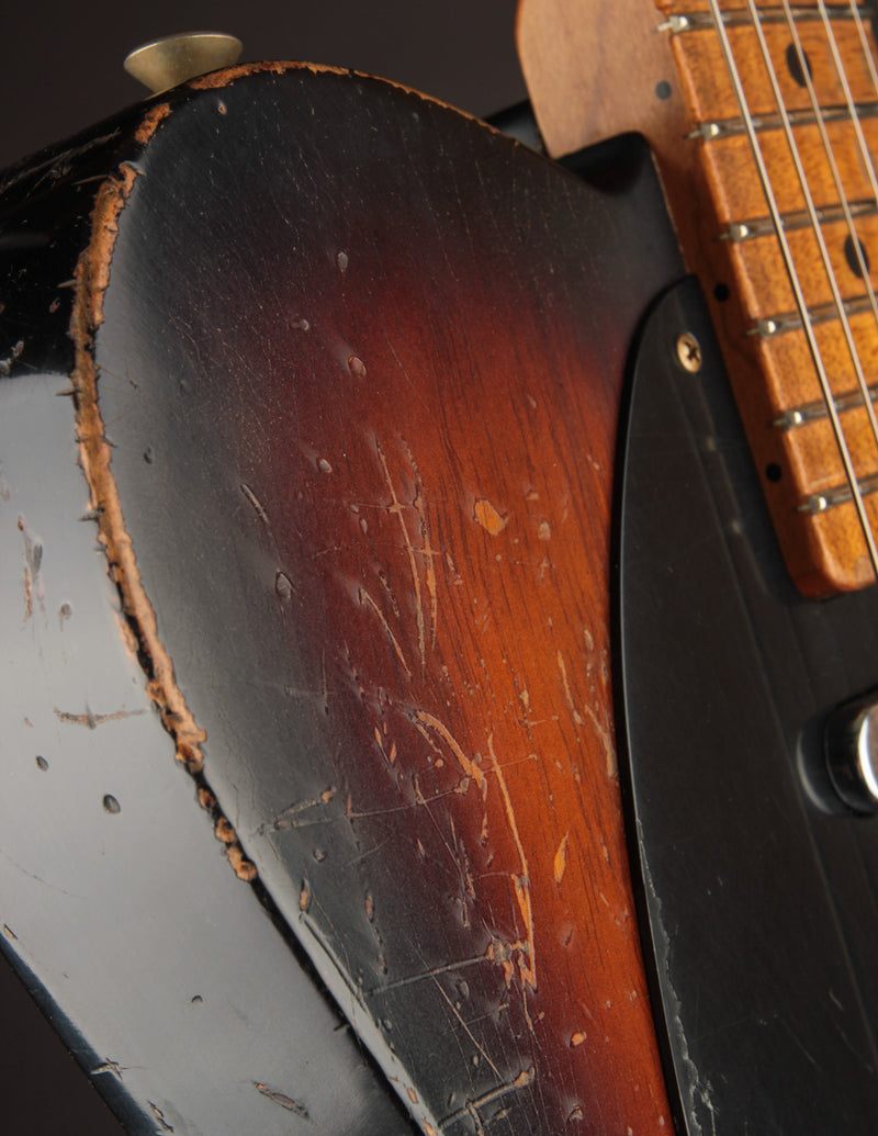 Fender Masterbuilt Greg Fessler 1955 Telecaster 2-Tone Sunburst/Relic