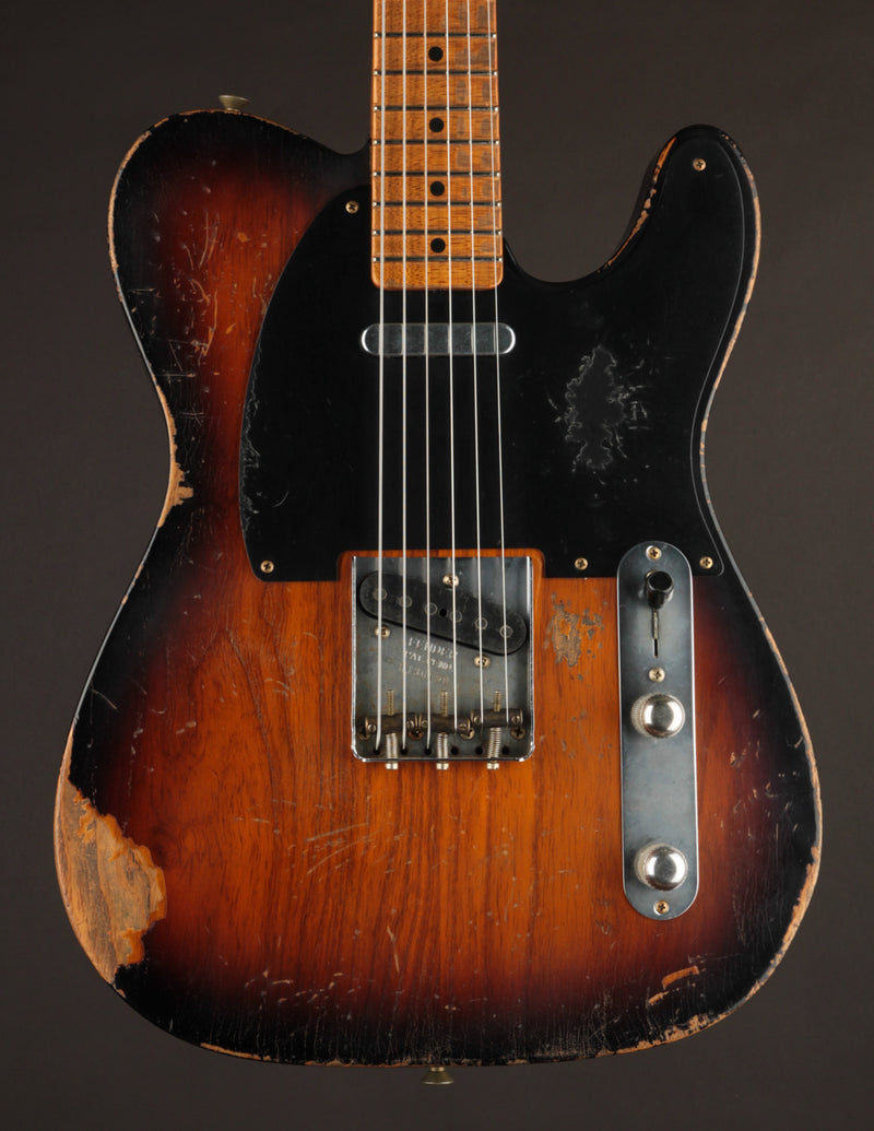 Fender Masterbuilt Greg Fessler 1955 Telecaster 2-Tone Sunburst/Relic