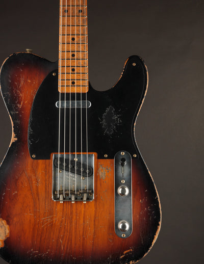 Fender Masterbuilt Greg Fessler 1955 Telecaster 2-Tone Sunburst/Relic