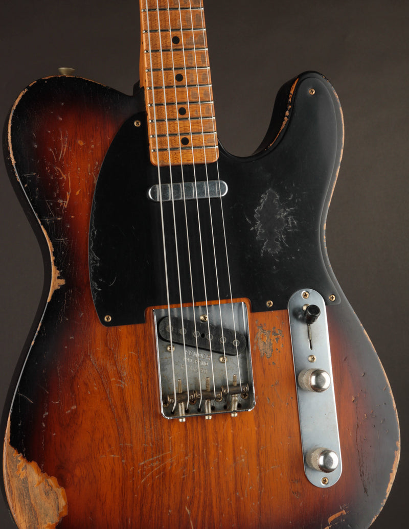 Fender Masterbuilt Greg Fessler 1955 Telecaster 2-Tone Sunburst/Relic
