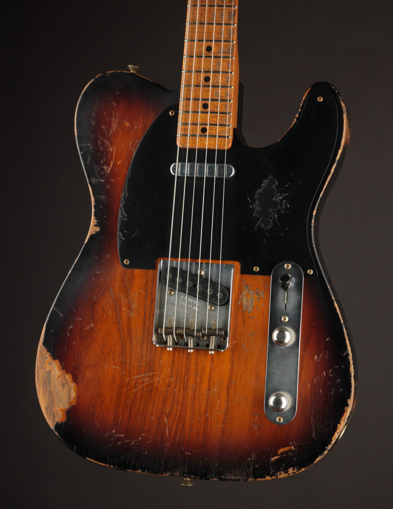 Fender Masterbuilt Greg Fessler 1955 Telecaster 2-Tone Sunburst/Relic