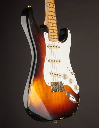 Fender Masterbuilt Jason Smith 70th Anniversary 1954 Stratocaster Wide Fade 2-Tone Sunburst/Relic