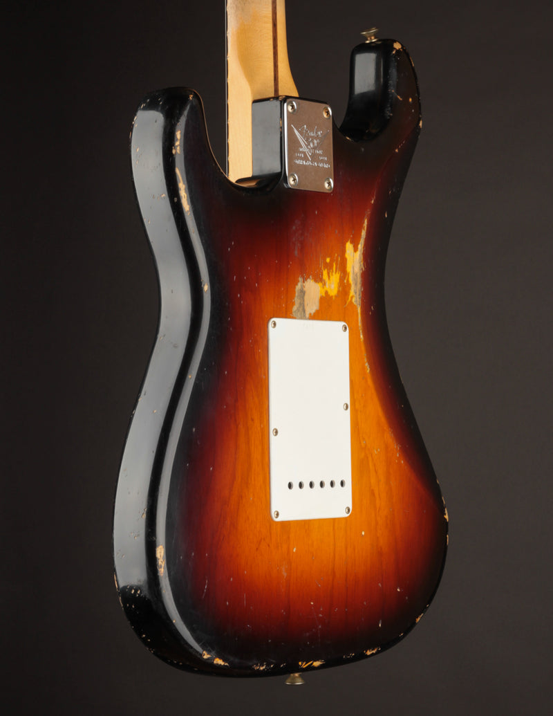 Fender Masterbuilt Jason Smith 70th Anniversary 1954 Stratocaster Wide Fade 2-Tone Sunburst/Relic