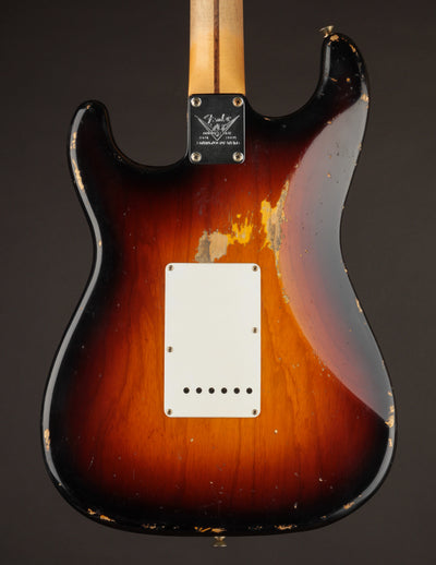 Fender Masterbuilt Jason Smith 70th Anniversary 1954 Stratocaster Wide Fade 2-Tone Sunburst/Relic