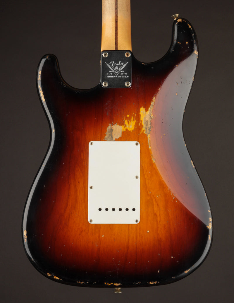 Fender Masterbuilt Jason Smith 70th Anniversary 1954 Stratocaster Wide Fade 2-Tone Sunburst/Relic