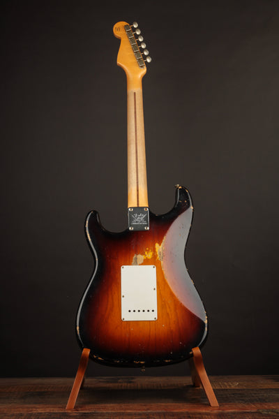 Fender Masterbuilt Jason Smith 70th Anniversary 1954 Stratocaster Wide Fade 2-Tone Sunburst/Relic