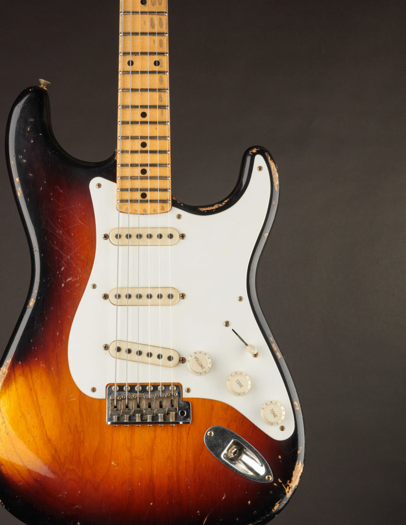Fender Masterbuilt Jason Smith 70th Anniversary 1954 Stratocaster Wide Fade 2-Tone Sunburst/Relic