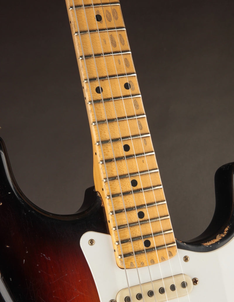 Fender Masterbuilt Jason Smith 70th Anniversary 1954 Stratocaster Wide Fade 2-Tone Sunburst/Relic