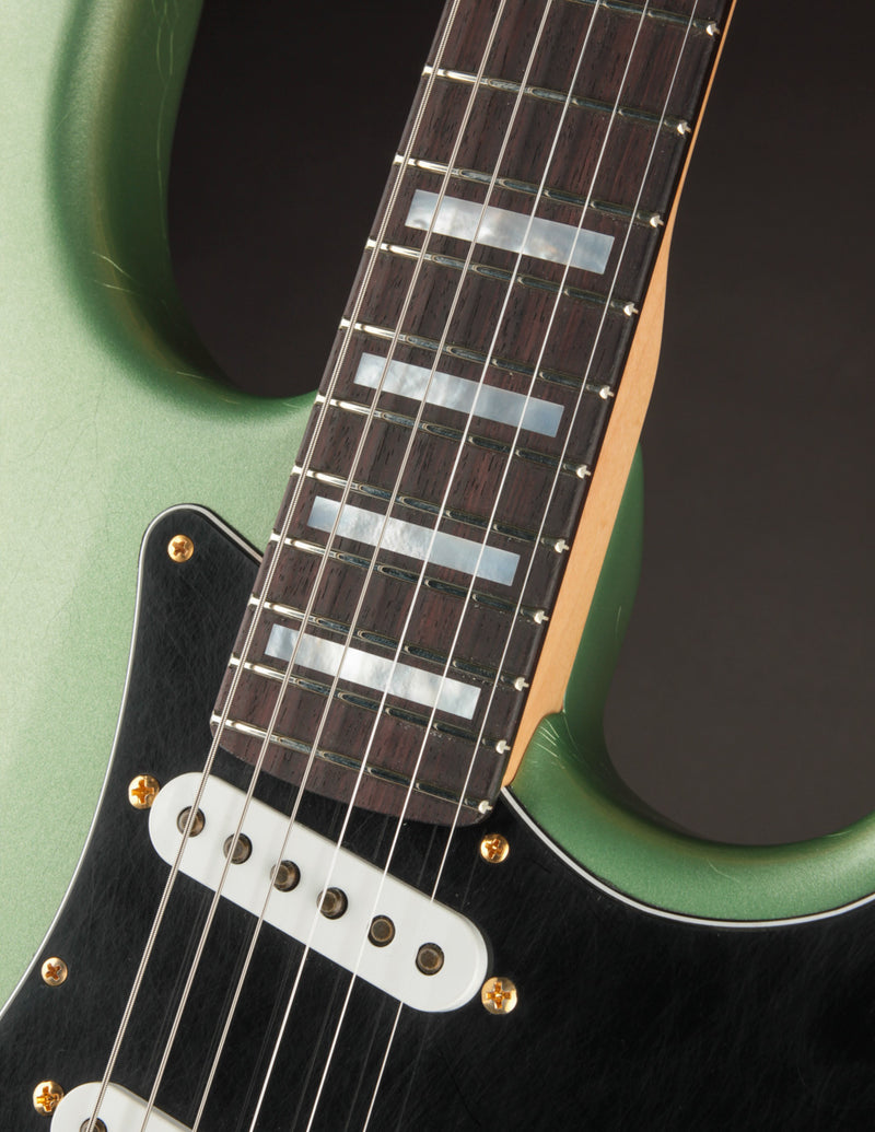 Fender Masterbuilt Kyle McMillin Offset Stratocaster Sage Green Metallic/DLX Closet Classic