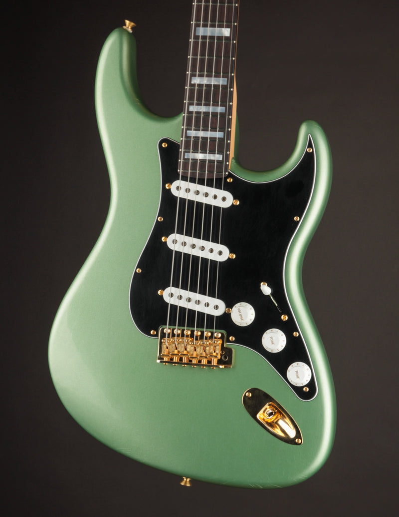 Fender Masterbuilt Kyle McMillin Offset Stratocaster Sage Green Metallic/DLX Closet Classic