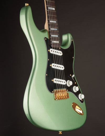 Fender Masterbuilt Kyle McMillin Offset Stratocaster Sage Green Metallic/DLX Closet Classic