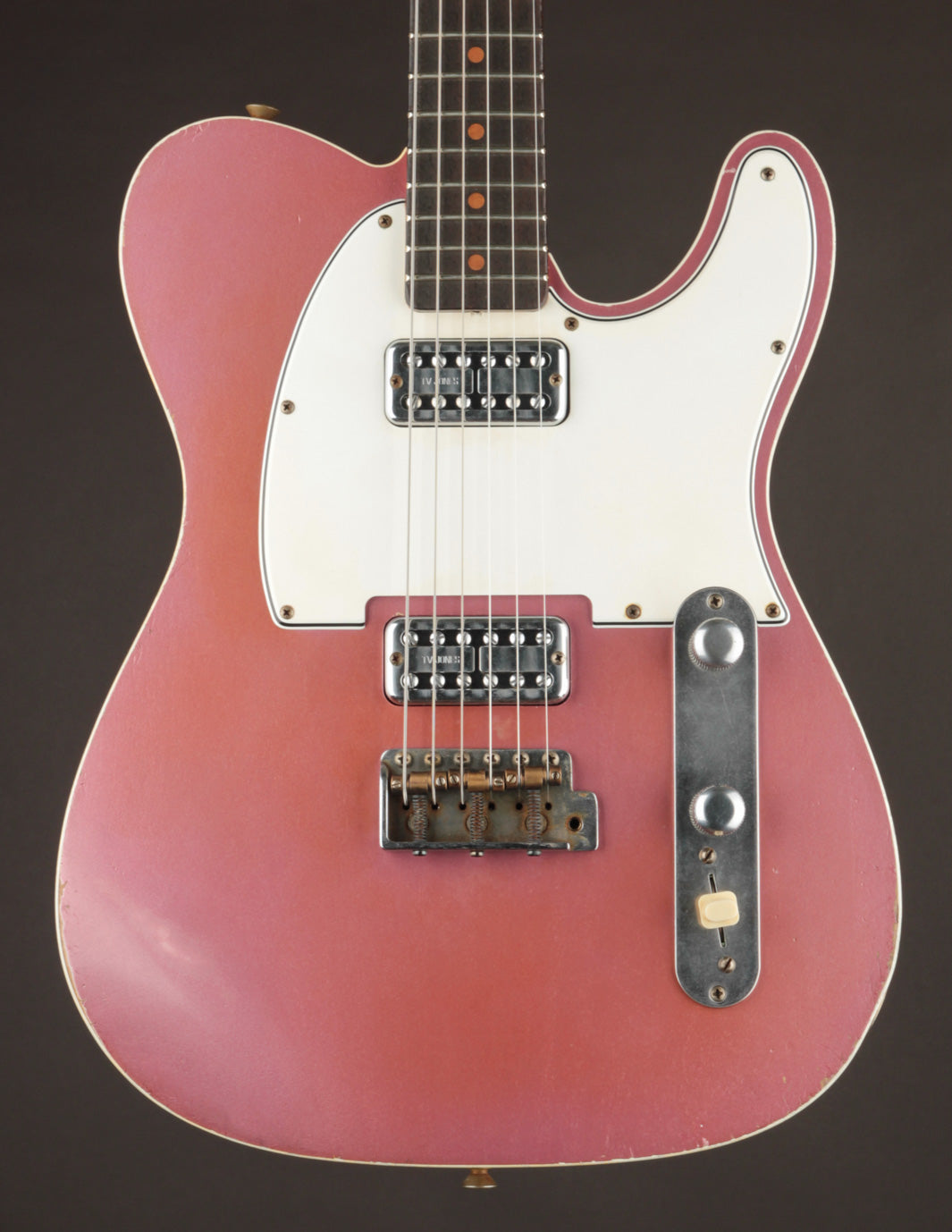 Fender Masterbuilt Apprentice Ron Jessurun 1962 Telecaster Aged Burgundy Mist Metallic/Relic