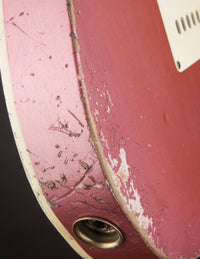 Fender Masterbuilt Apprentice Ron Jessurun 1962 Telecaster Aged Burgundy Mist Metallic/Relic