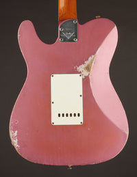 Fender Masterbuilt Apprentice Ron Jessurun 1962 Telecaster Aged Burgundy Mist Metallic/Relic