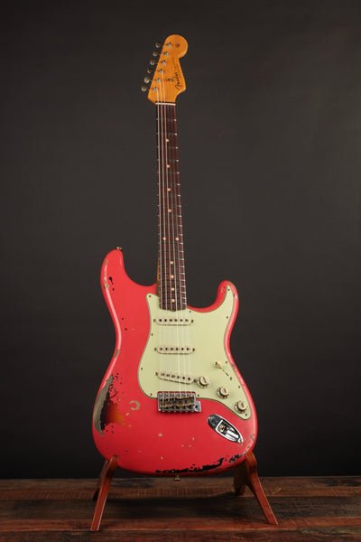 Fender Custom Shop Michael Landau Signature '63 Stratocaster Fiesta Red Over 3TSB
