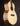 Acoustic guitar with a wooden body on a dark background
