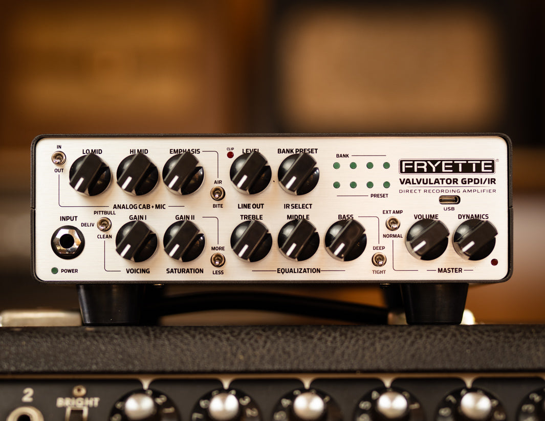 Fryette Valvulator GPDI/IR Direct Recording Tube Amplifier