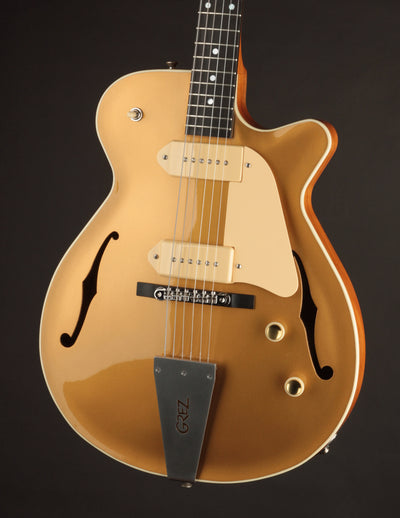 Grez Guitars Grand Tour Gold Top w/Lollar P90s