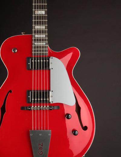 Grez Guitars Grand Tour Transparent Red Top w/Lollars