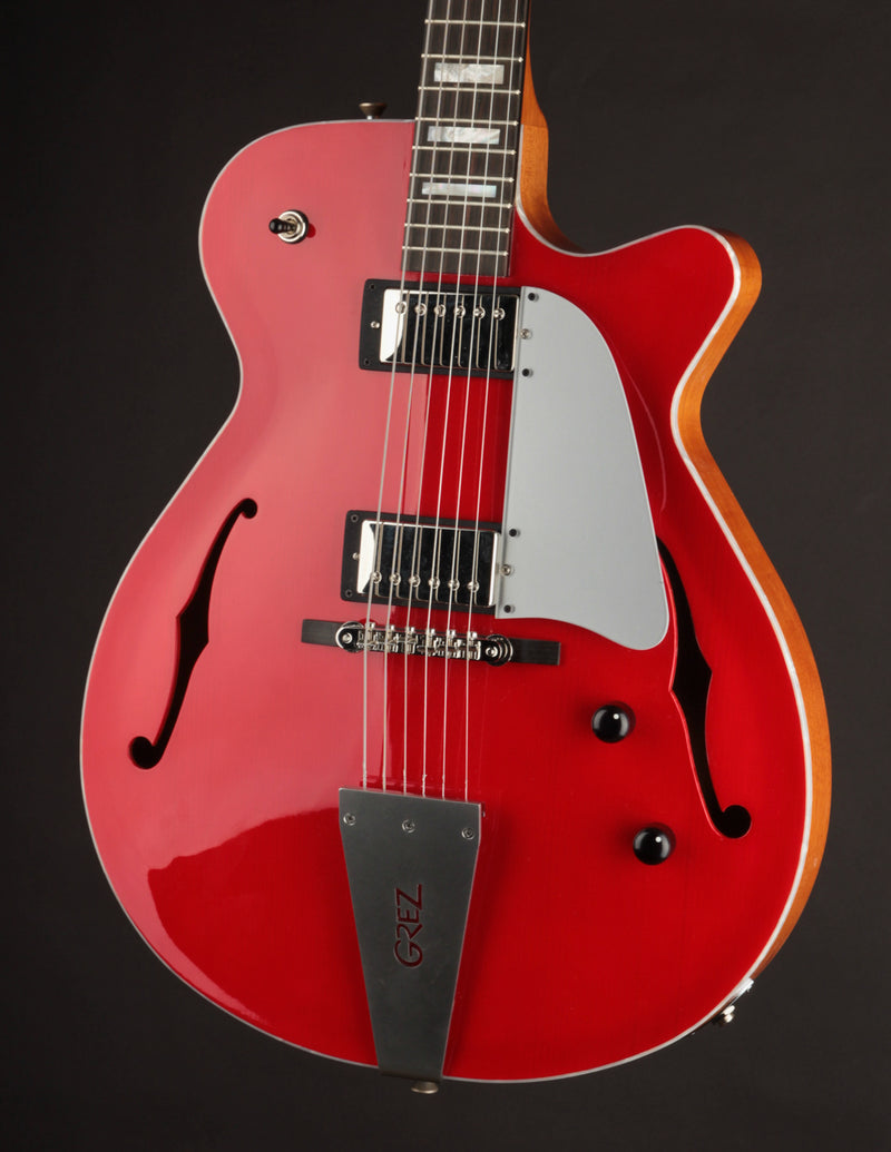 Grez Guitars Grand Tour Transparent Red Top w/Lollars