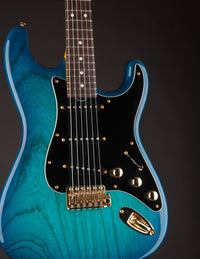 Grosh NOS Retro Blue Burst/TimeWorn