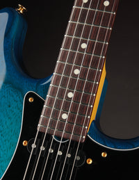 Grosh NOS Retro Blue Burst/TimeWorn