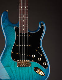 Grosh NOS Retro Blue Burst/TimeWorn