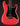 Grosh NOS Retro TME Blackout Series Fiesta Red/Timeworn
