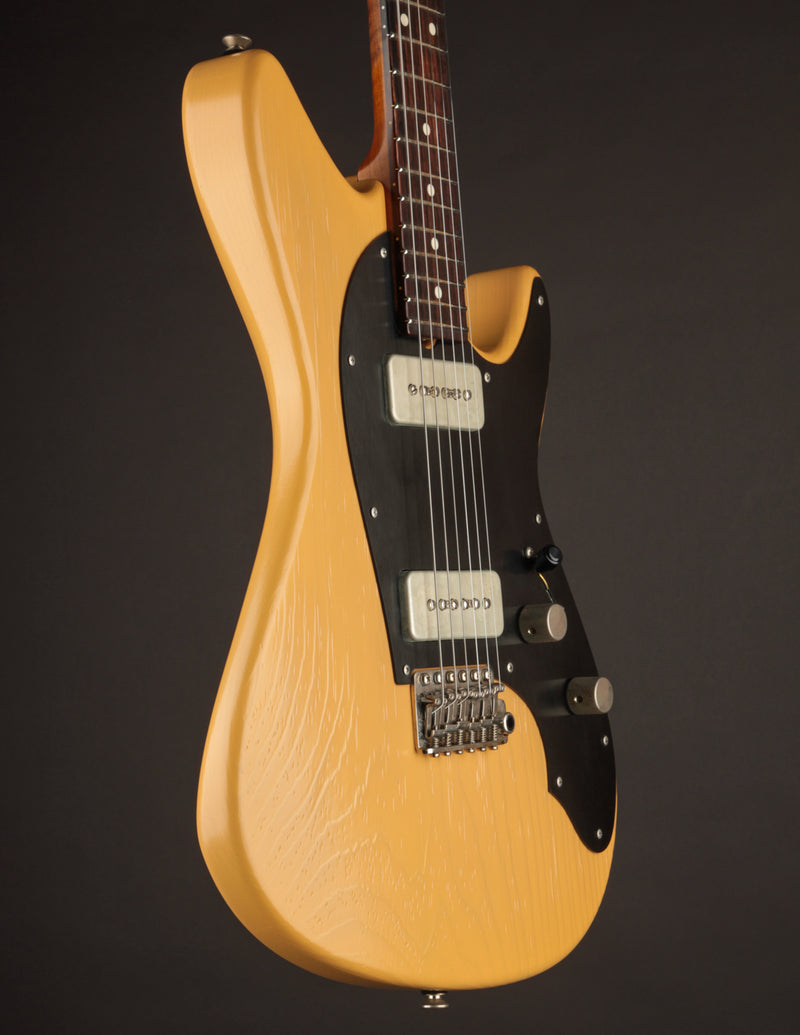 Grosh DeltaJet Roasted Pine Series Butterscotch/Timeworn