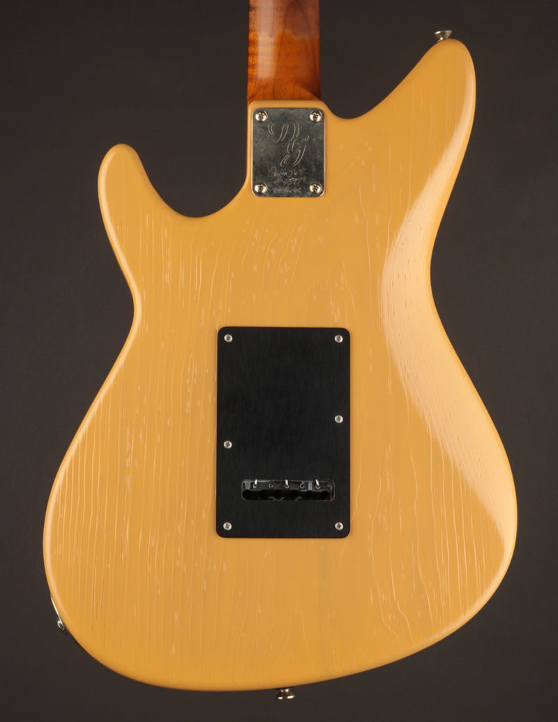 Grosh DeltaJet Roasted Pine Series Butterscotch/Timeworn