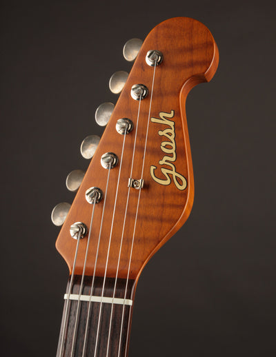 Grosh DeltaJet Roasted Pine Series Butterscotch/Timeworn