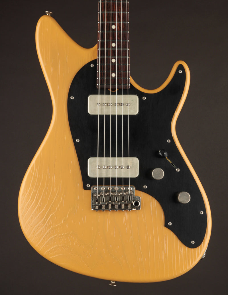 Grosh DeltaJet Roasted Pine Series Butterscotch/Timeworn