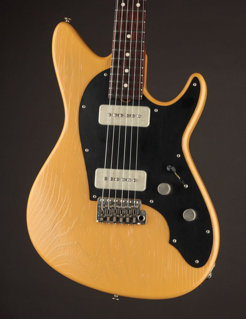 Grosh DeltaJet Roasted Pine Series Butterscotch/Timeworn