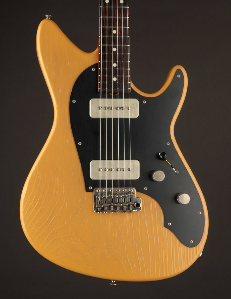 Grosh DeltaJet Roasted Pine Series Butterscotch/Timeworn