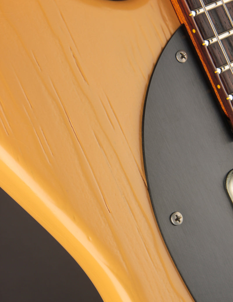 Grosh DeltaJet Roasted Pine Series Butterscotch/Timeworn