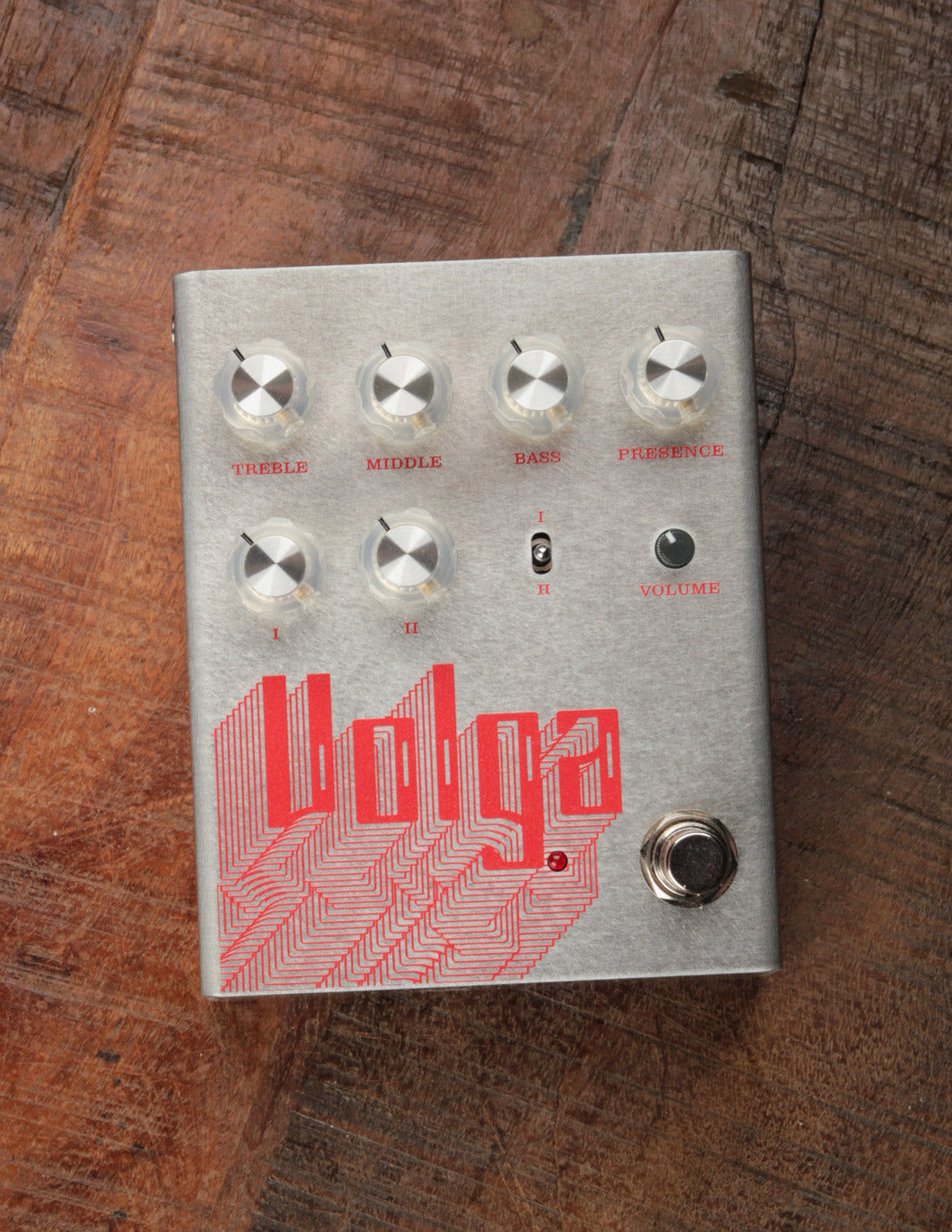 Heather Brown Electronicals Volga Preamp, Silver