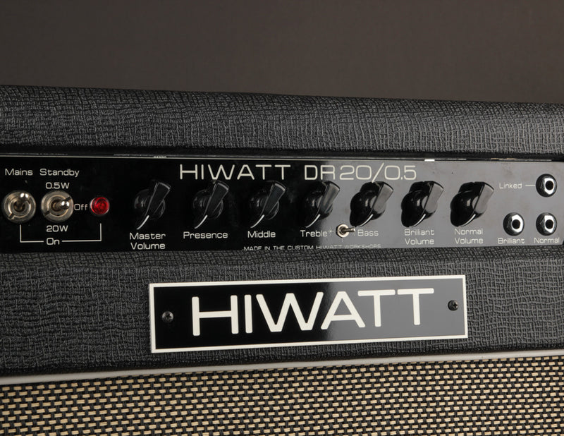 Hiwatt Custom Shop DR20 20/0.5W Combo w/1x12 Fane Purpleback