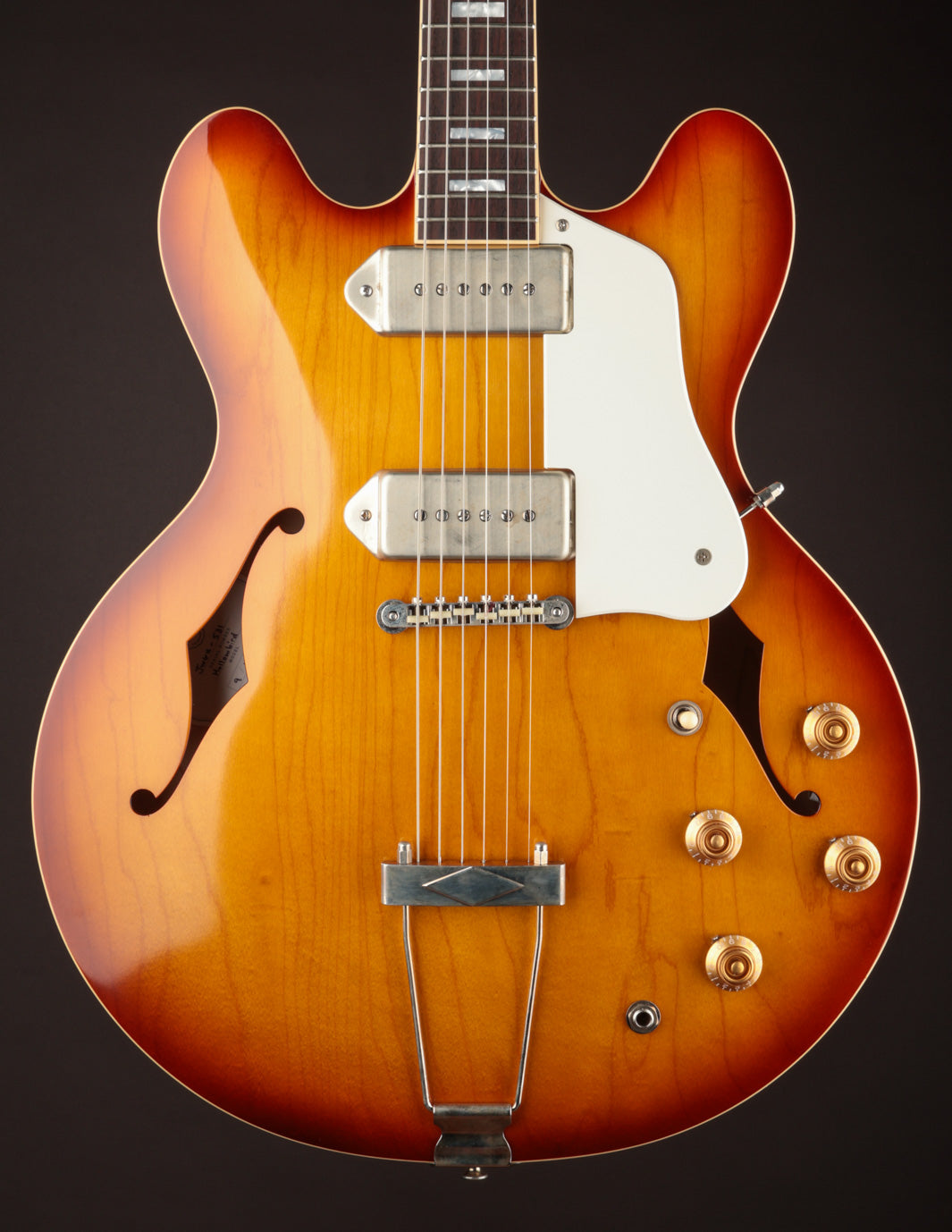Josh Williams Guitars Hollowbird Royal Tan/Relic Worn