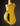 Gold electric guitar with a white pickguard on a dark background, back/side view