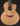 Acoustic guitar with a cutaway on a black background