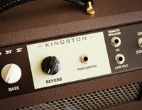 Control panel on amplifier 