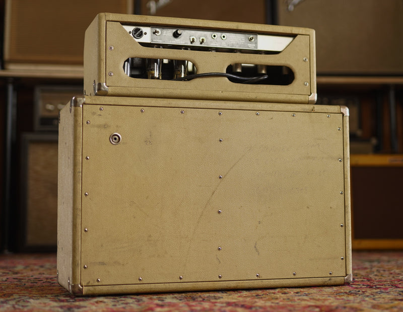 Fender Tremolux Piggyback Head & 2x10 Cabinet, Blonde (1964)