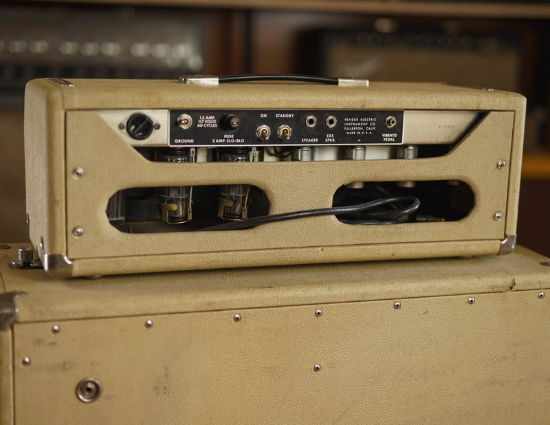 Fender Tremolux Piggyback Head & 2x10 Cabinet, Blonde (1964)