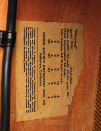 Fender 5F10 Harvard (1958)