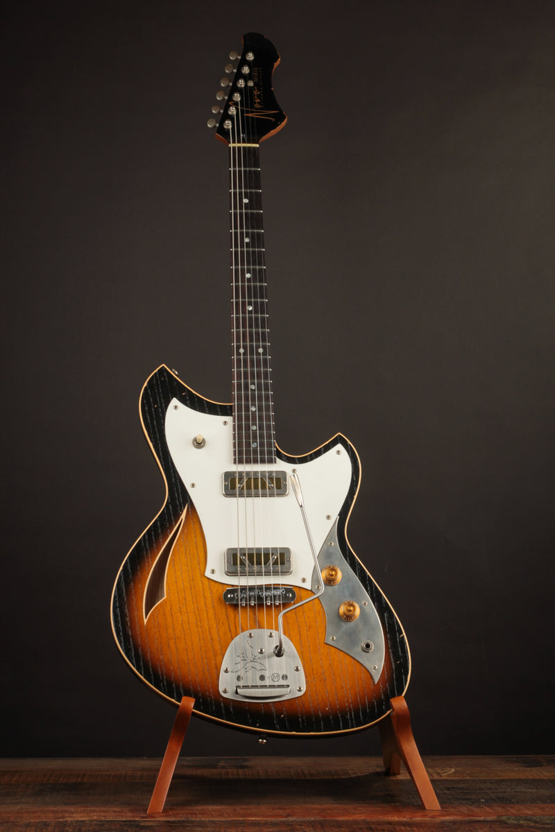 Novo Guitars Mirus J 2-Tone Burst (Harmony Build)