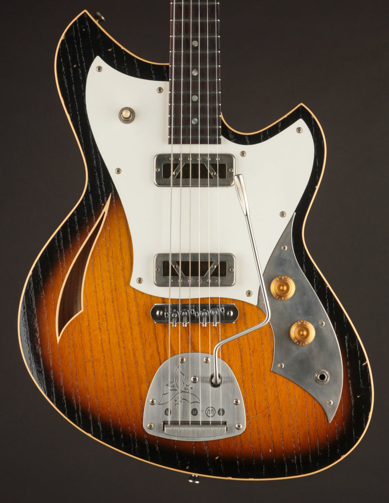 Novo Guitars Mirus J 2-Tone Burst (Harmony Build)