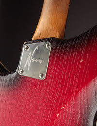 Novo Guitars Mirus J Silvertone Burst